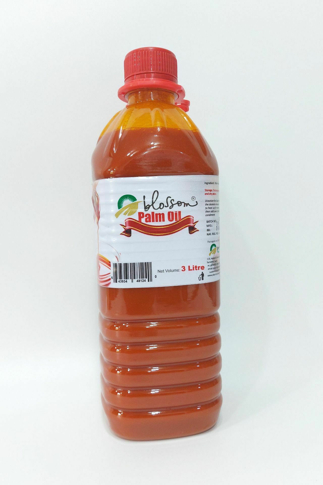 Blossom Palm Oil (3L) Asher StoreHouse