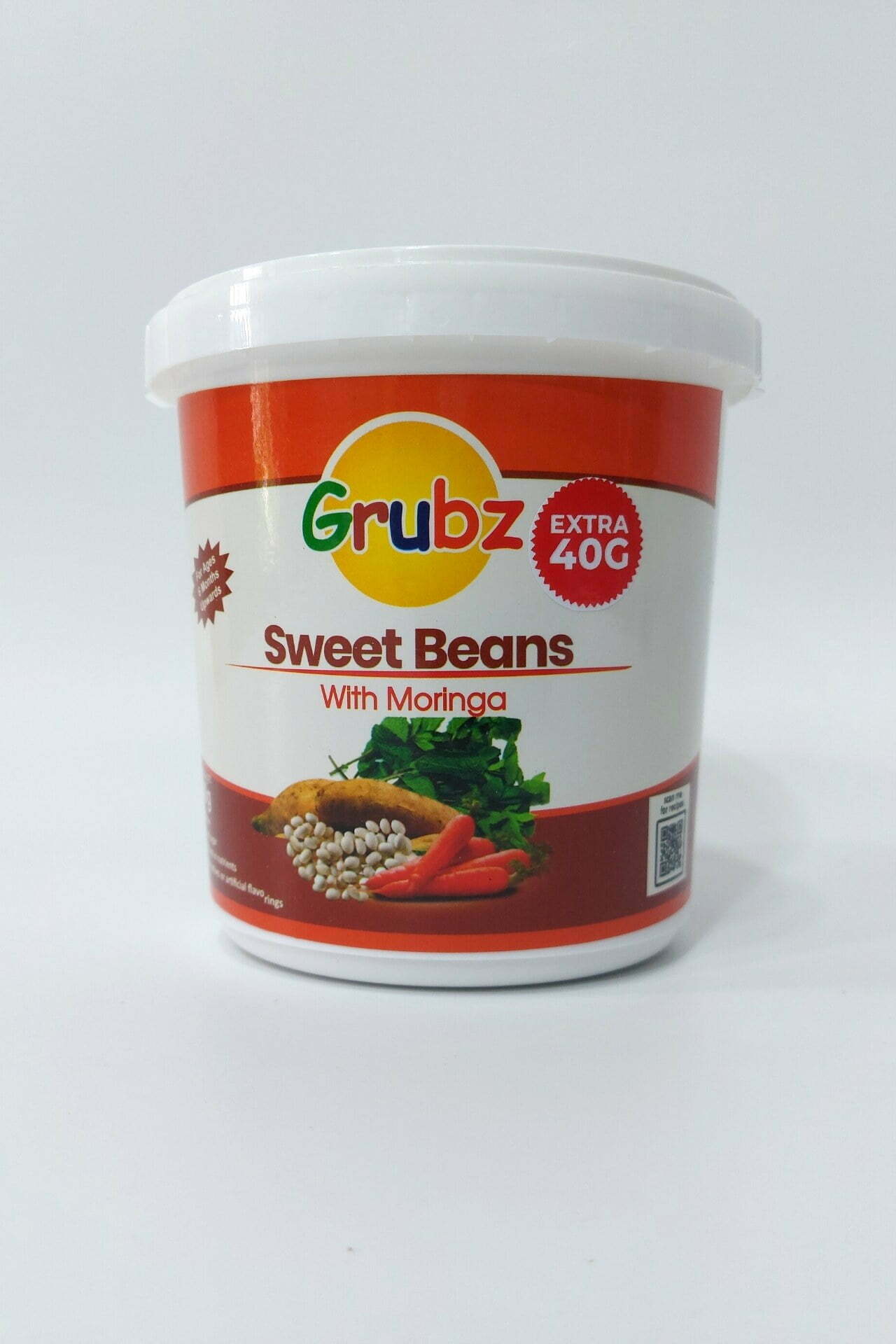 BabyGrubz Sweet Beans with Moringa Cereal Asher StoreHouse