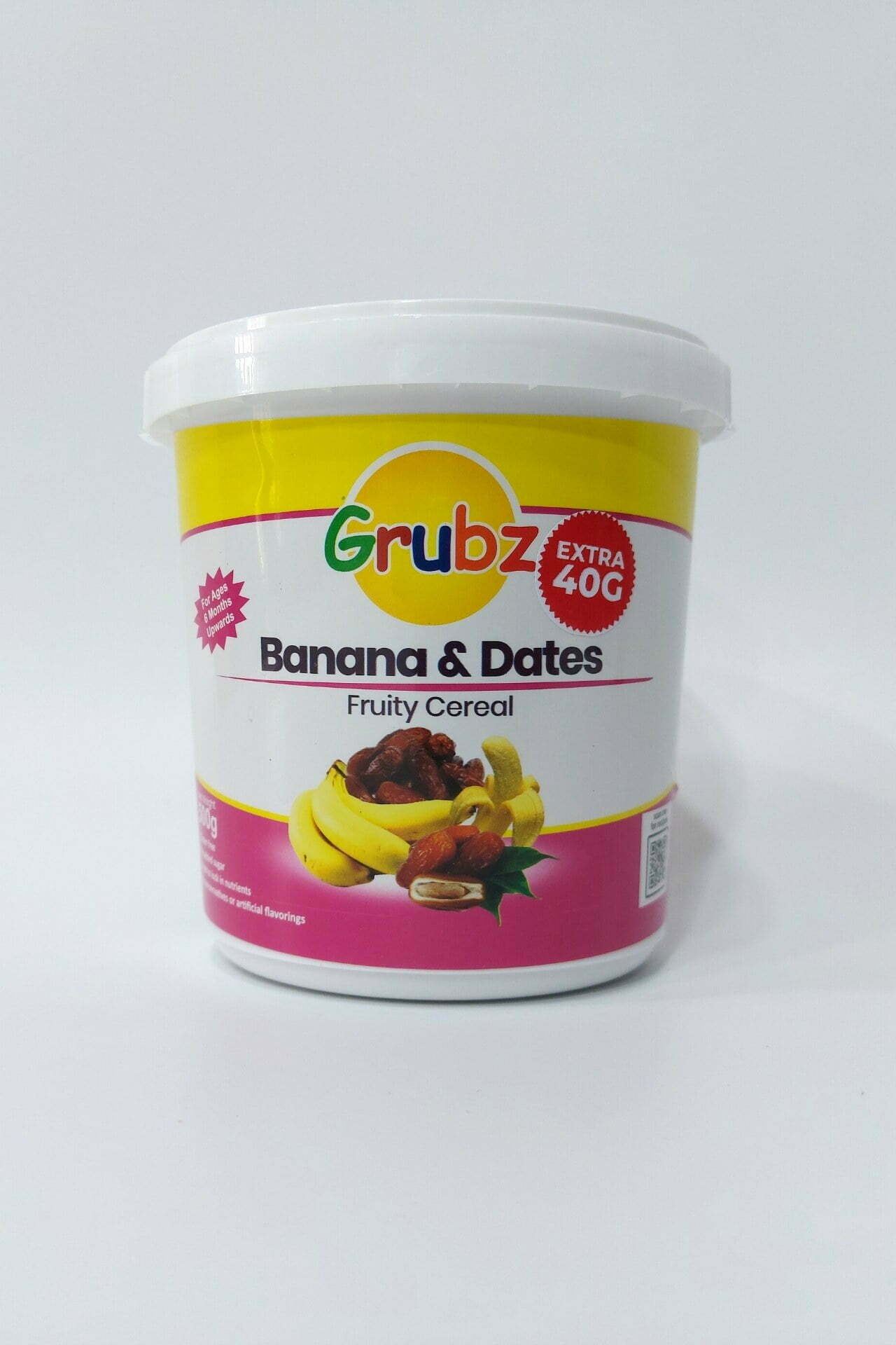 BabyGrubz Banana and Dates Fruity Cereal Asher StoreHouse