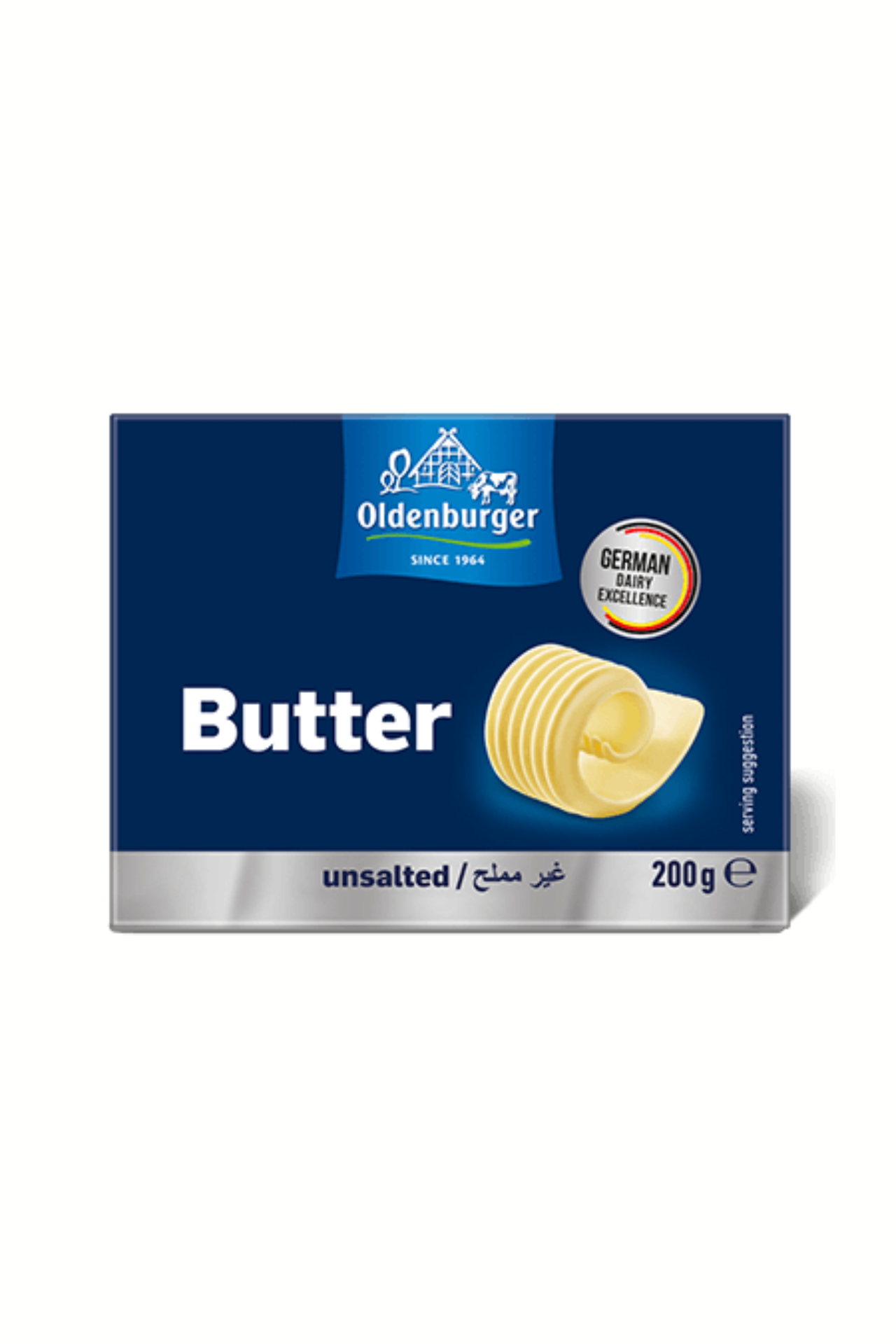 Oldenburger Unsalted Butter 200g