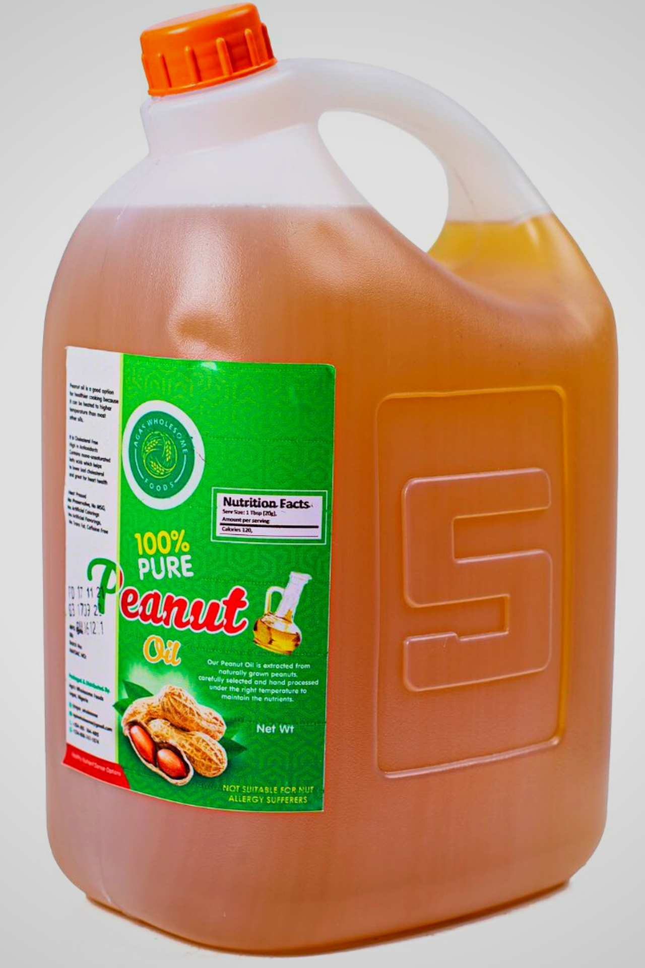 Agas Wholesome Groundnut Oil 5L