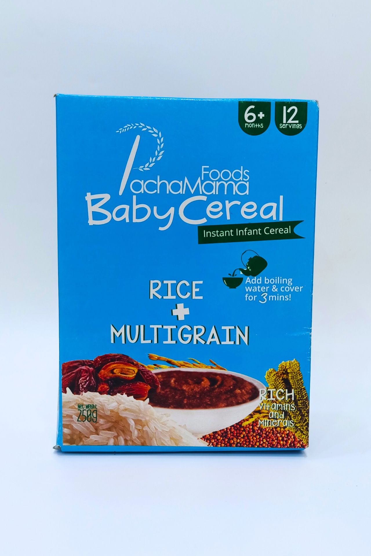 Pachamama baby Cereal - Rice + Multigrain