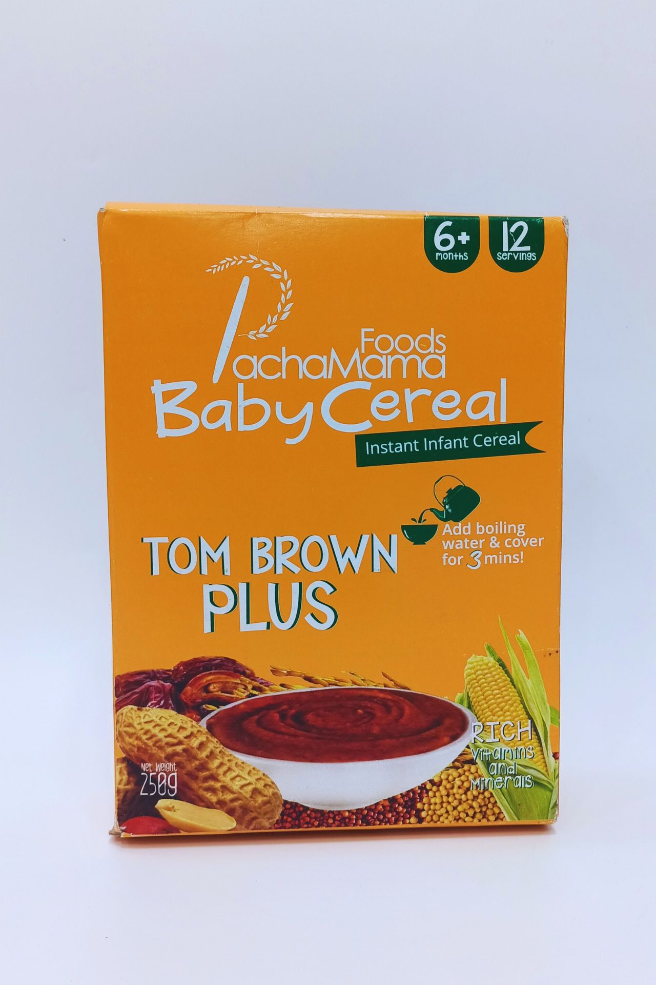 Pachamama baby Cereal - Tom brown plus